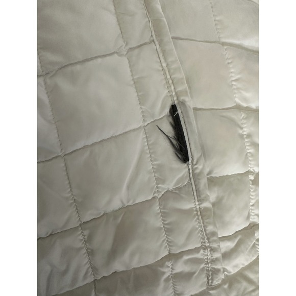 The North Face ThermoBall Jacket Womens Size XS White Full Zip Light Puffer Coat - Picture 5 of 13